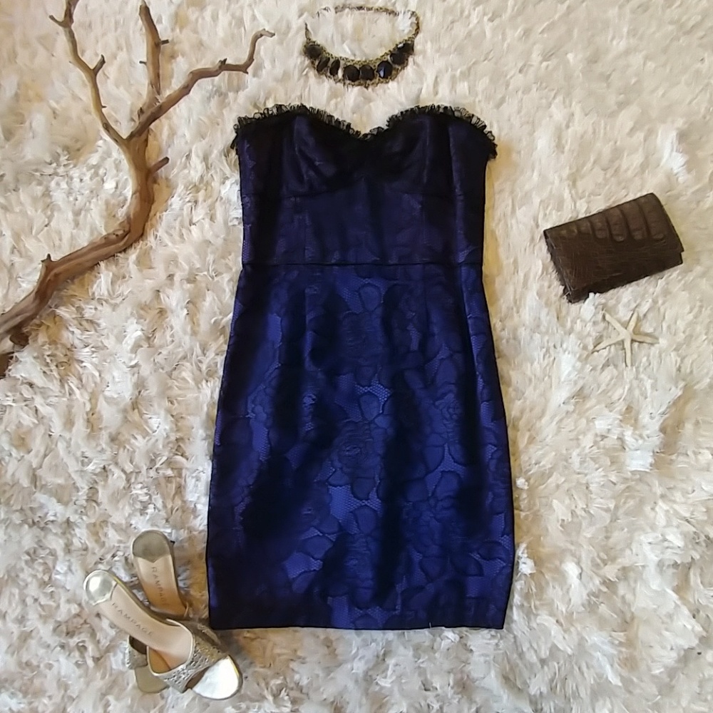 JILL STUART Sexy lacey little black dress size 2